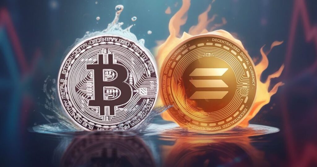 Bitcoin And Solana Prices Enjoy Growth Amidst Soaring Cryptocurrency Investments