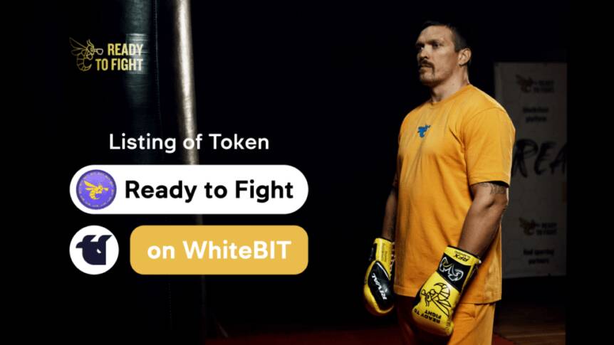 On April 24, The $rtf Token From Oleksandr Usyk's Ready To Fight Project Will Be Listed On Whitebit