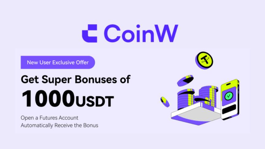 Exclusive Sign-Up Bonus: Get 1000 USDT Futures Bonus at CoinW! Exclusive Sign-up Bonus: Get 1000 Usdt Futures Bonus At Coinw!