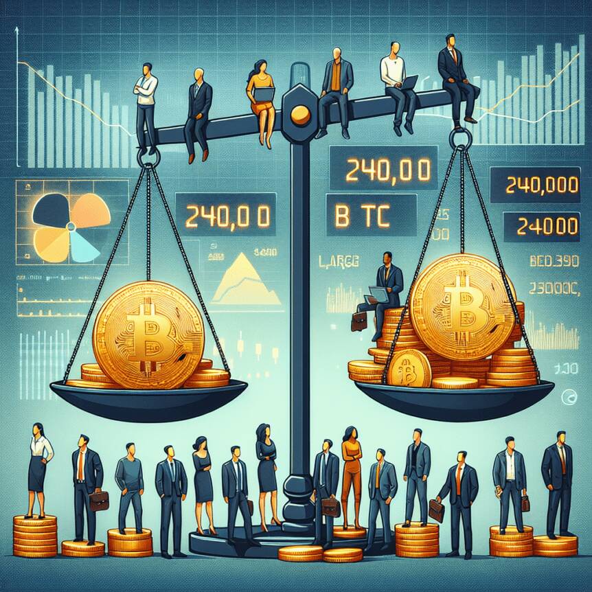 Bitcoin Exchange Supply Imbalance: Large Investors Buy 240,000 Btc