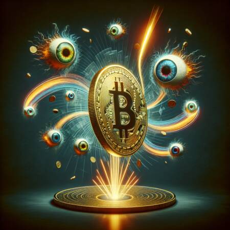 The New Bitcoin Campaign: Flipping Gold With Upside-down Pics And Laser Eyes