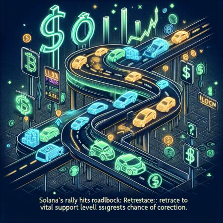 Solana's Rally Hits Roadblock: Retrace To Vital Support Level Suggests Chance Of Correction