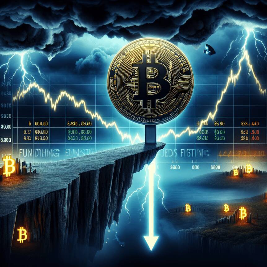 Concern Grows As Bitcoin Falls Below $100k And Funding Rates Show Fear