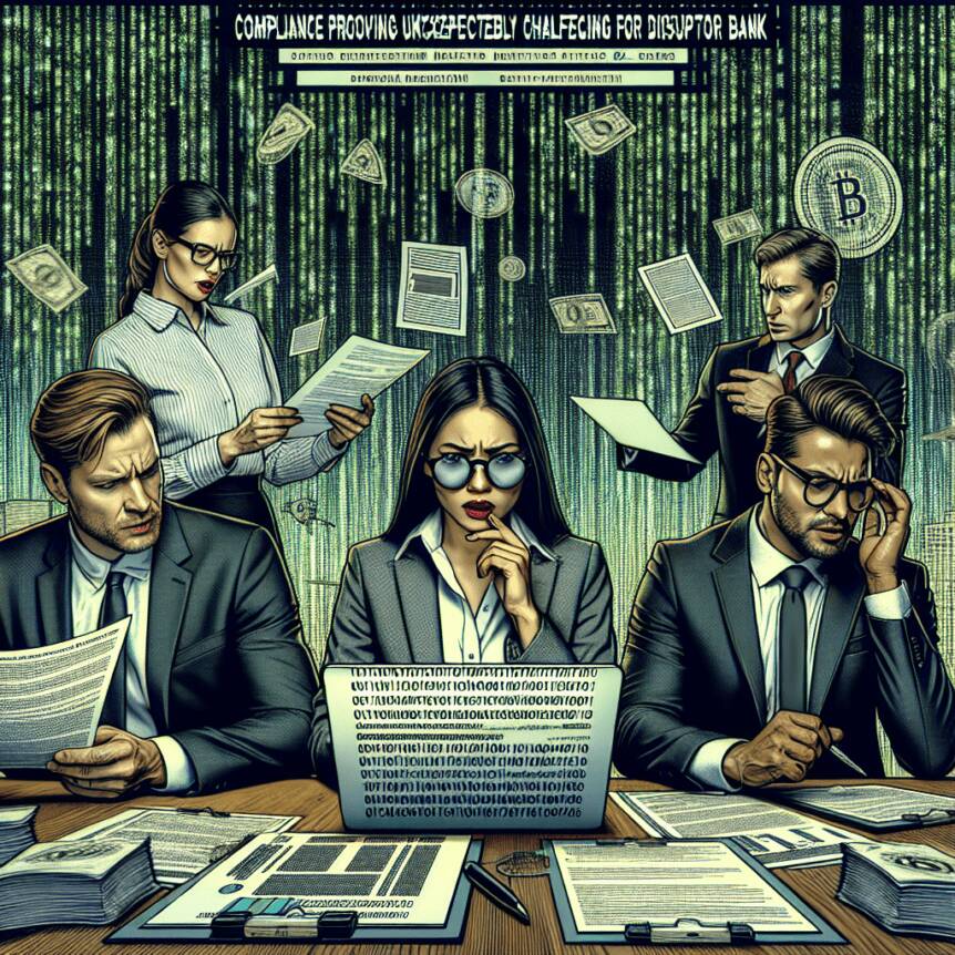 Compliance Proving Unexpectedly Challenging For Disruptor Banks.