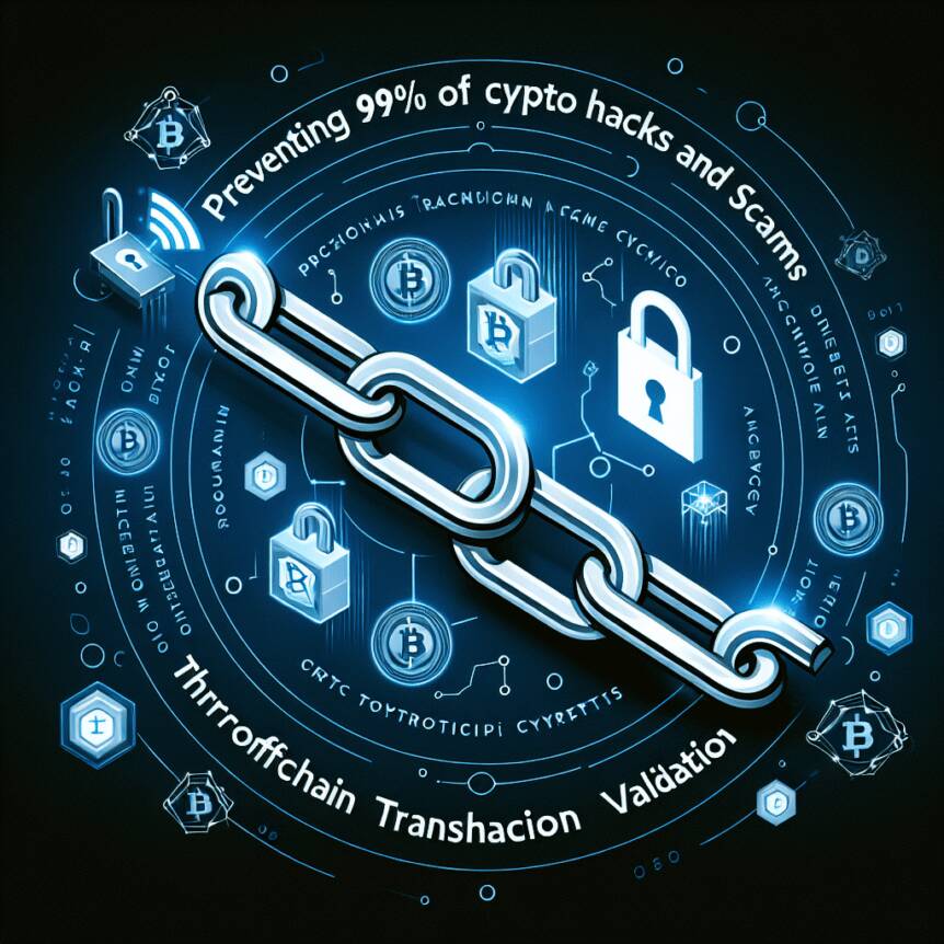 Preventing 99% of crypto hacks and scams through offchain transaction validation Preventing 99% Of Crypto Hacks And Scams Through Offchain Transaction Validation
