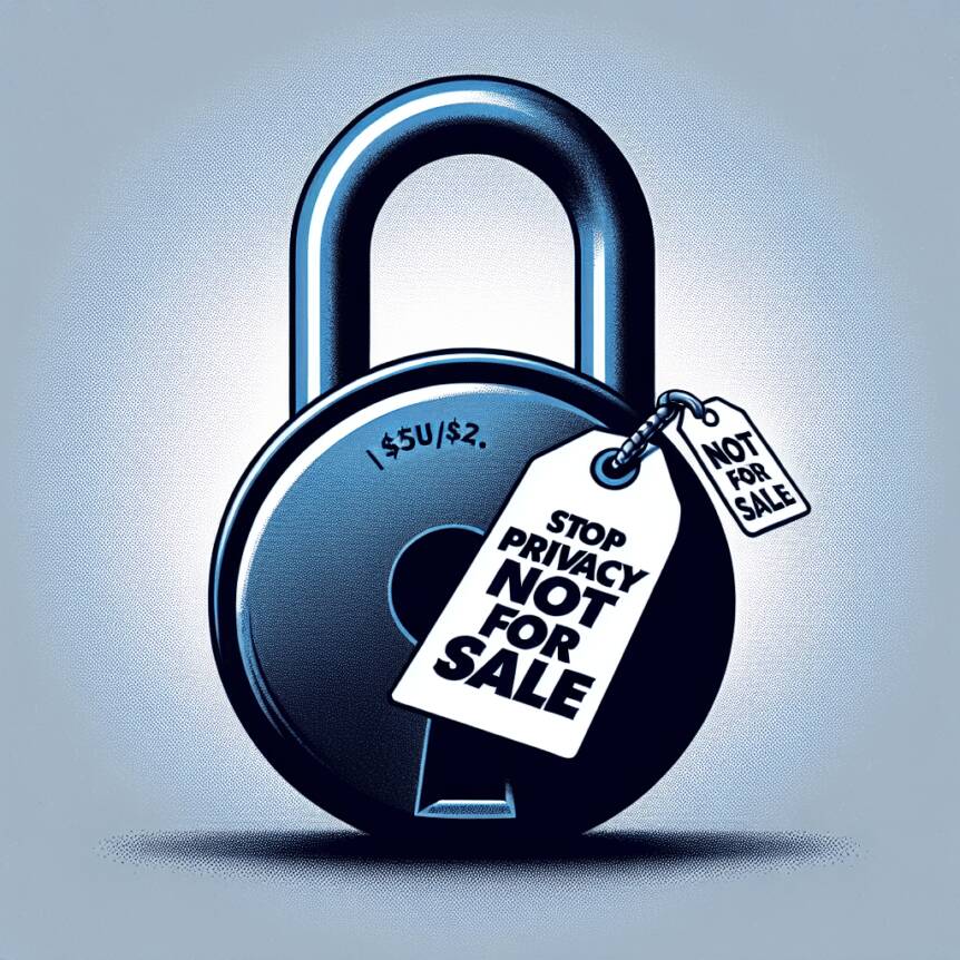 Stop Treating Privacy As A Commodity - It Shouldn't Be For Sale.