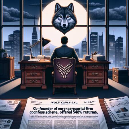 Co-founder Of Wolf Capital Confesses To $9.4m Ponzi Scheme, Offered 547% Returns