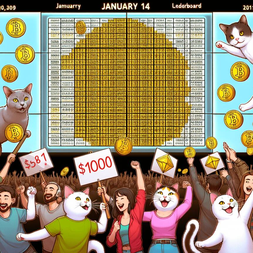 January 14 Approaches: Catslap Meme Coin Introduces $100k Leaderboard As $slap Supporters Come Together For Rally After Dip