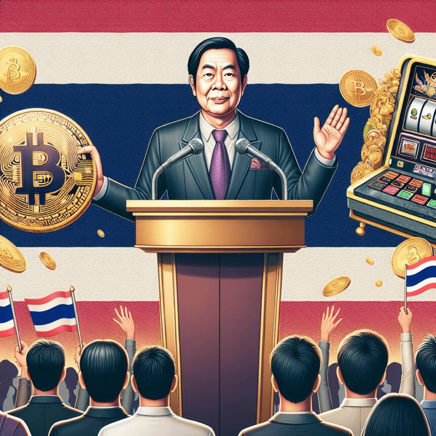 Former Prime Minister Of Thailand Shows Strong Support For Legalizing Cryptocurrency And Online Gambling