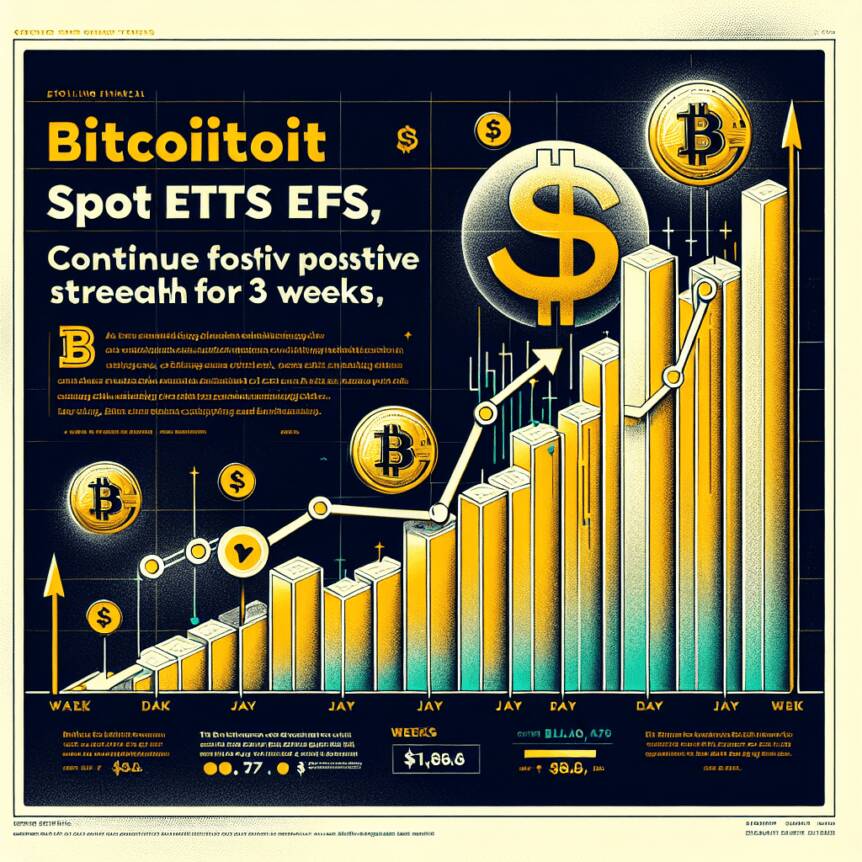 Bitcoin Spot ETFs Receive $1.86 Billion in Inflows, Continue Positive Streak for 3 Weeks Bitcoin Spot Etfs Receive $1.86 Billion In Inflows, Continue Positive Streak For 3 Weeks