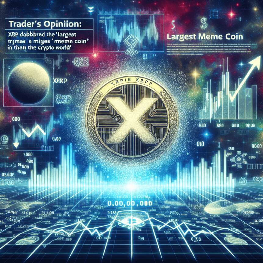 Trader's Opinion: Xrp Dubbed The 'largest Meme Coin' In The Crypto World