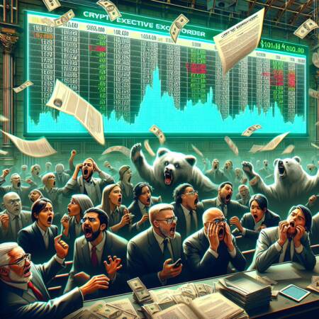 Traders Anxiously Watch As Bitcoin Remains Above $106k Despite Uncertainty Surrounding Trump's Crypto Executive Order.