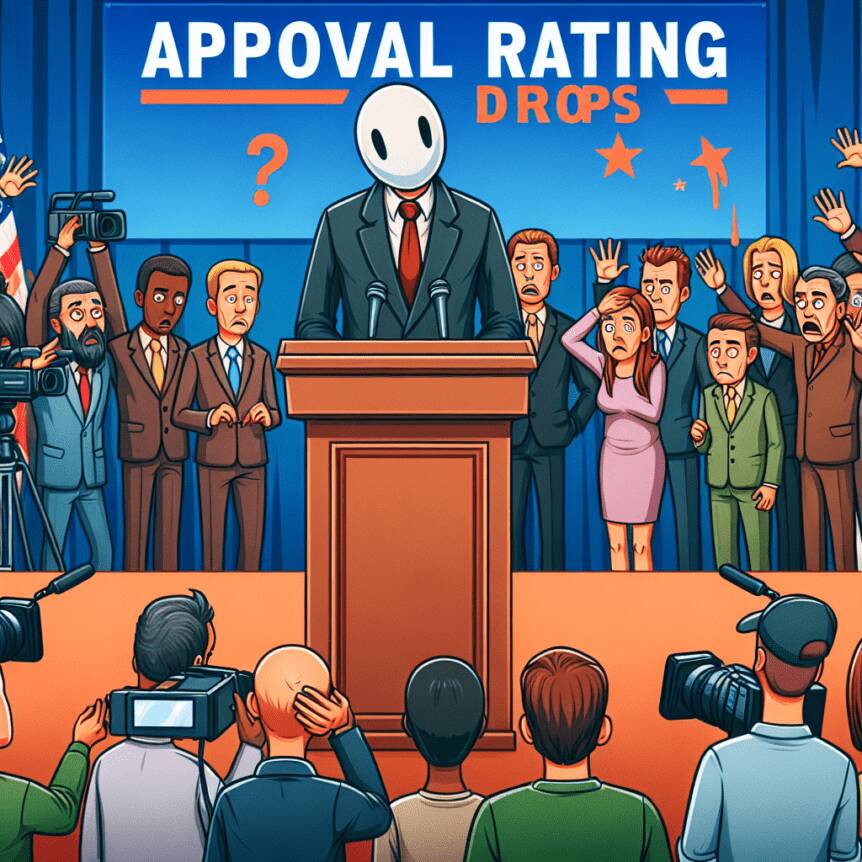 Trump's Approval Rating Falls After President Confesses, 'i Lack Knowledge On The Topic'