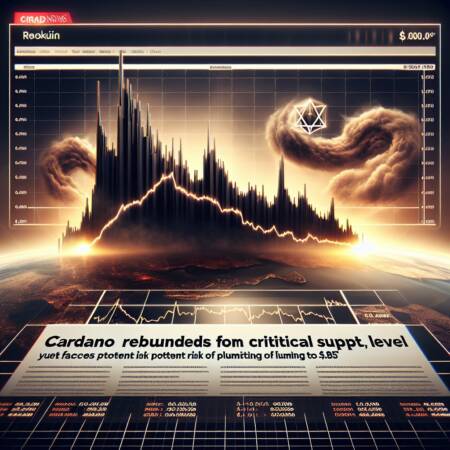 Cardano Price Rebounds From Critical Support Level, Yet Faces Potential Risk Of Plummeting To $0.85