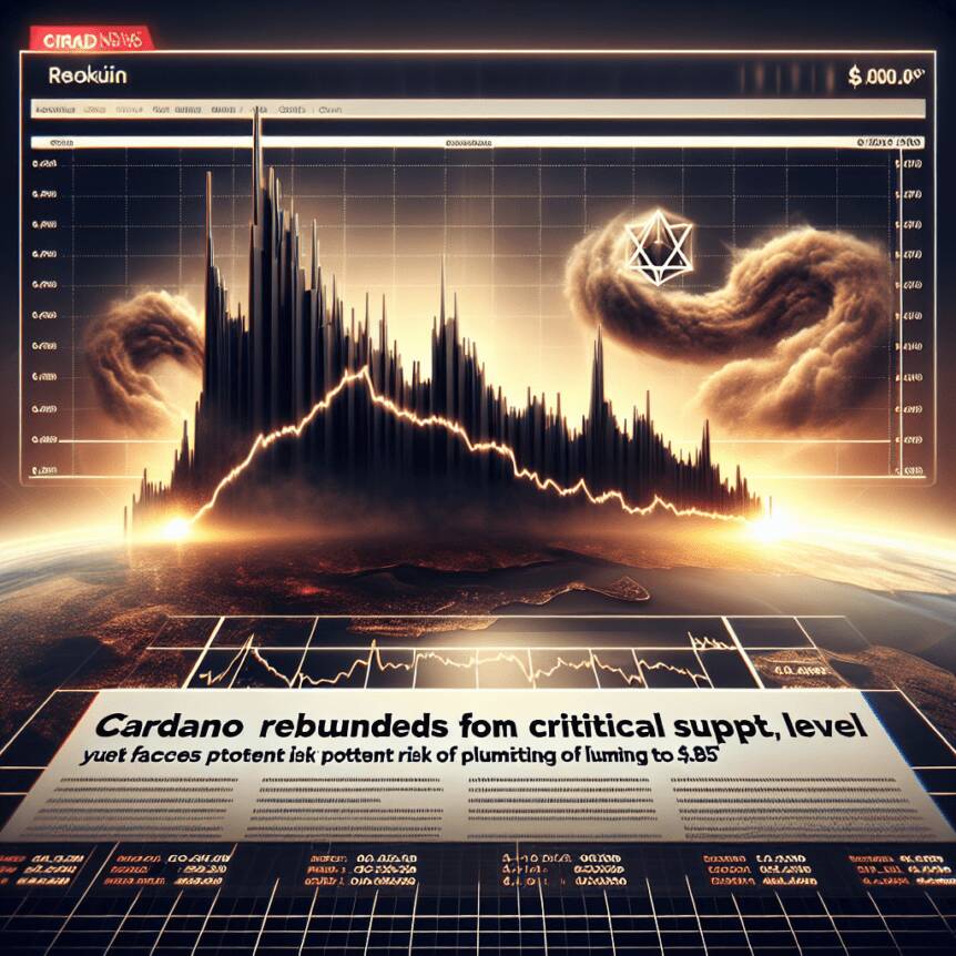 Cardano Price Rebounds from Critical Support Level, Yet Faces Potential Risk of Plummeting to $0.85 Cardano Price Rebounds From Critical Support Level, Yet Faces Potential Risk Of Plummeting To $0.85