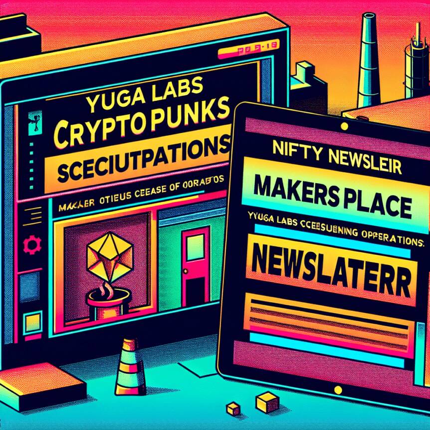 Yuga Labs Addresses Cryptopunks Speculations; Makersplace Ceases Operations: Nifty Newsletter