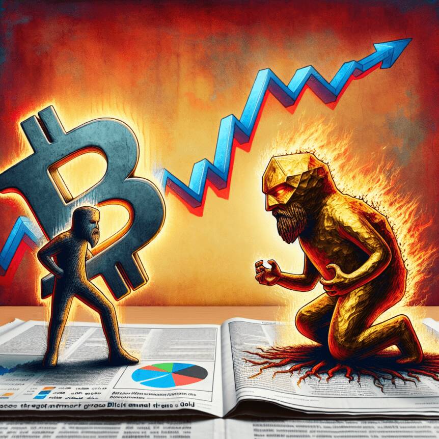Bitcoin Price Poses Major Threat to Gold with 20% Annual Gains at Risk Bitcoin Price Poses Major Threat To Gold With 20% Annual Gains At Risk