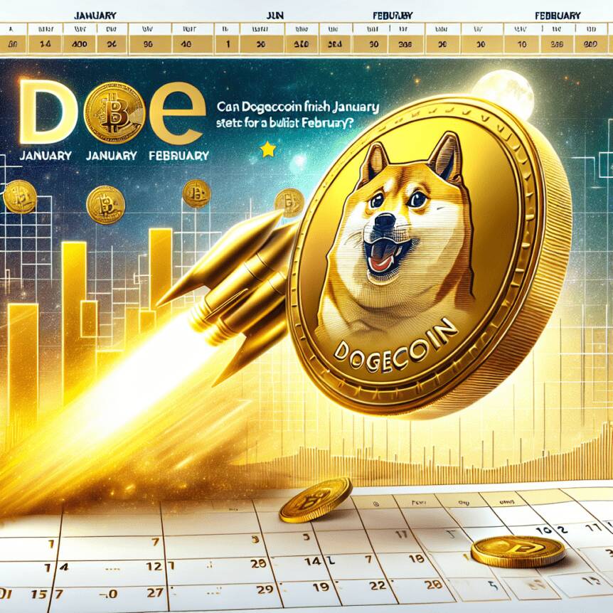 Can Dogecoin Finish January Strong And Set The Stage For A Bullish February?