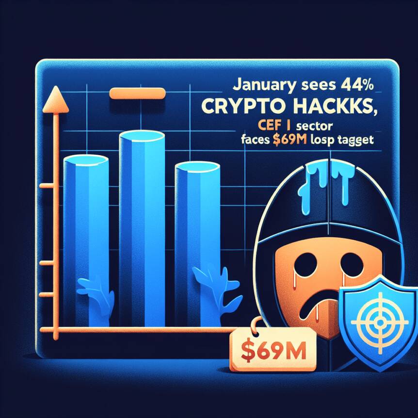 January Sees 44% Decrease in Crypto Hacks, CeFi Sector Faces $69M Loss as Top Target January Sees 44% Decrease In Crypto Hacks, Cefi Sector Faces $69m Loss As Top Target