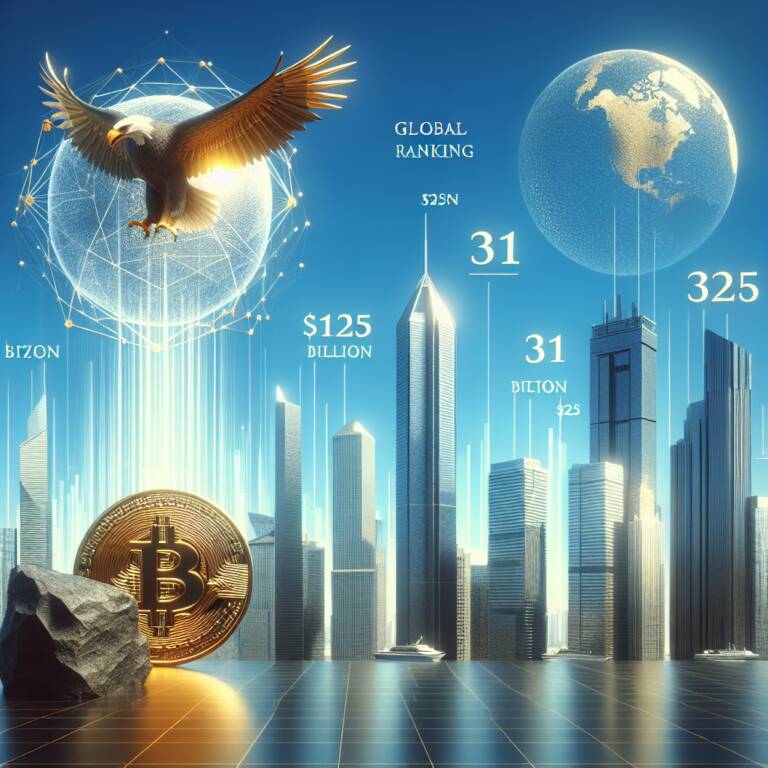 Bitcoin Etfs Surge Past $125 Billion, Blackrock's Ibit Ranks 31st Globally