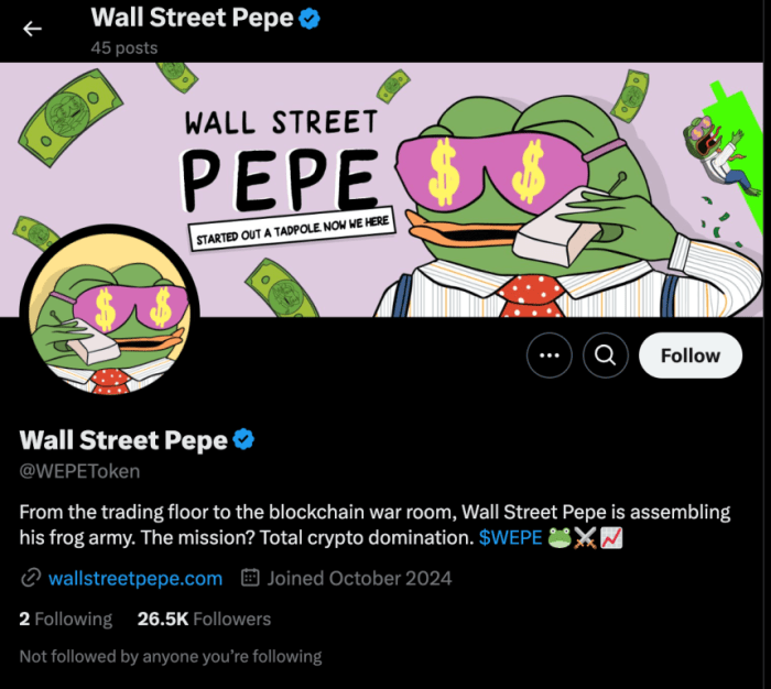 Will Wall Street Pepe Collect Million In Presale, Next Meme Coin Set To Explode?