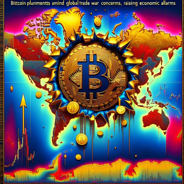 Bitcoin Plummets To $91.5k Amid Global Trade War Concerns, Raising Economic Alarms