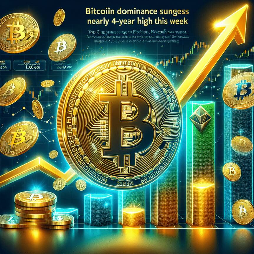 Bitcoin Dominance Surges to Nearly 4-Year High: Top 5 Updates for Bitcoin Enthusiasts This Week Bitcoin Dominance Surges To Nearly 4-year High: Top 5 Updates For Bitcoin Enthusiasts This Week