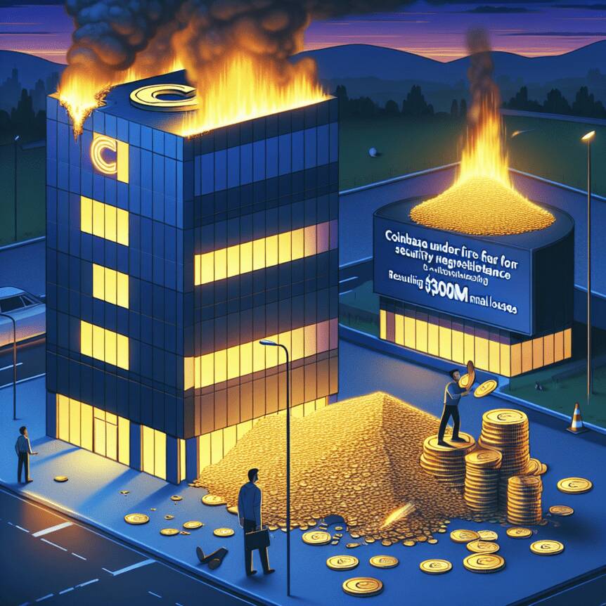 Coinbase Under Fire For Security Negligence, Resulting In $300m Annual Losses For Users