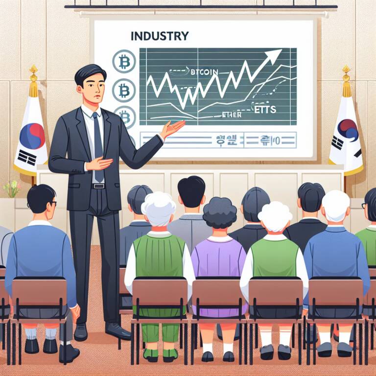 Finance Industry Chief Urges South Korean Elders To Invest In Bitcoin And Ether Etfs