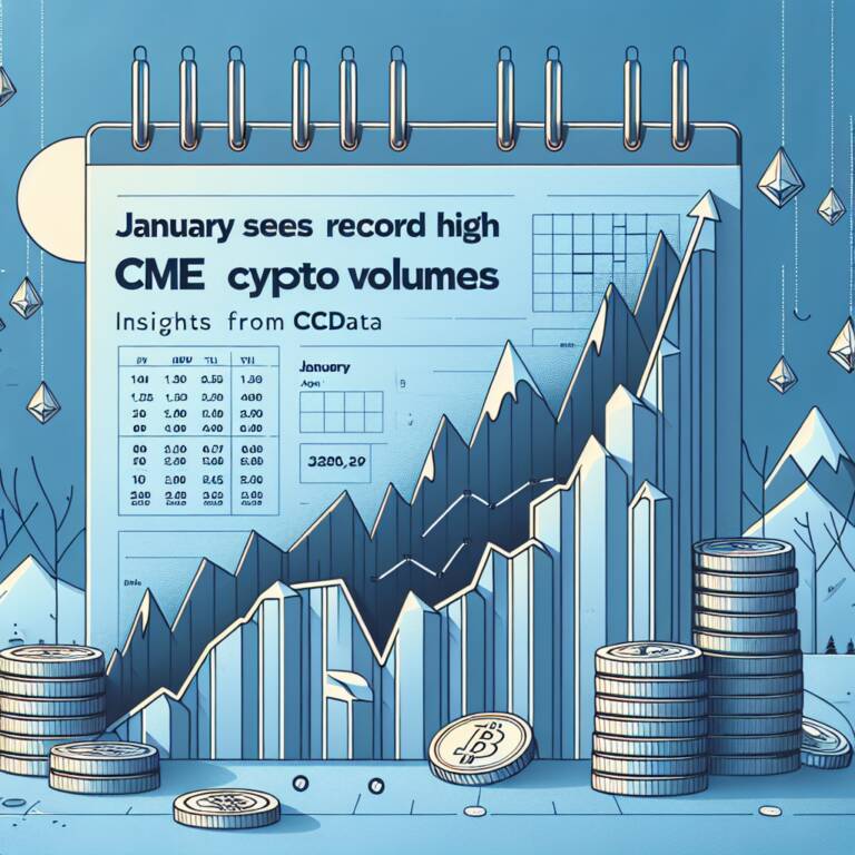 January Sees Record High Cme Crypto Volumes: Insights From Ccdata