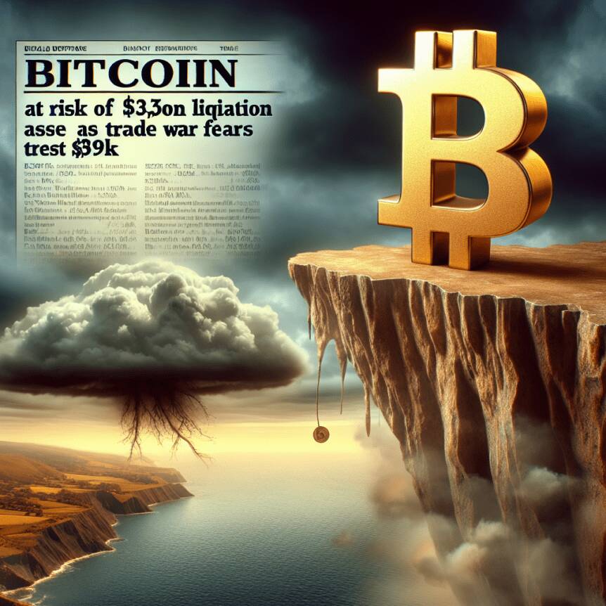 Bitcoin At Risk Of $1.3 Billion Liquidation As Trade War Fears Test $93k Support