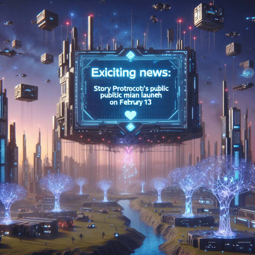 Exciting News: Story Protocol’s Public Mainnet Set to Launch on February 13 Exciting News: Story Protocol's Public Mainnet Set To Launch On February 13