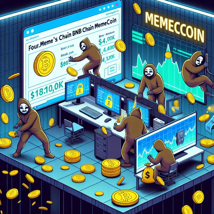 Four.meme's Bnb Chain Memecoin Platform Falls Victim To $183k Exploit