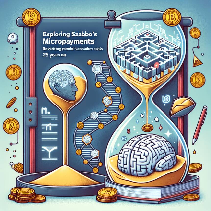 Exploring Szabo's Micropayments: Revisiting Mental Transaction Costs 25 Years On