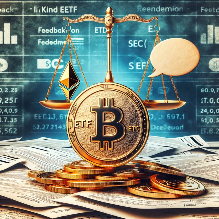 Sec Requests Feedback On In-kind Redemption Option For Bitcoin And Ether Exchange-traded Funds (etfs)