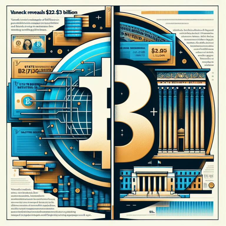 Vaneck Reveals $23 Billion Worth Of Bitcoin Purchases In State Reserve Bills
