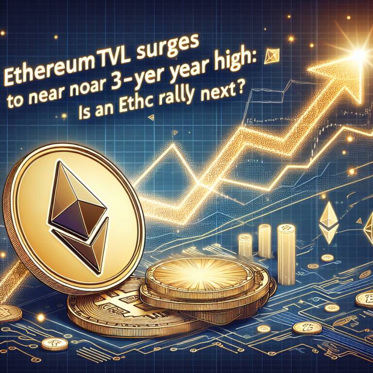 Ethereum Tvl Surges To Near 3-year High: Is An Eth Price Rally Next?