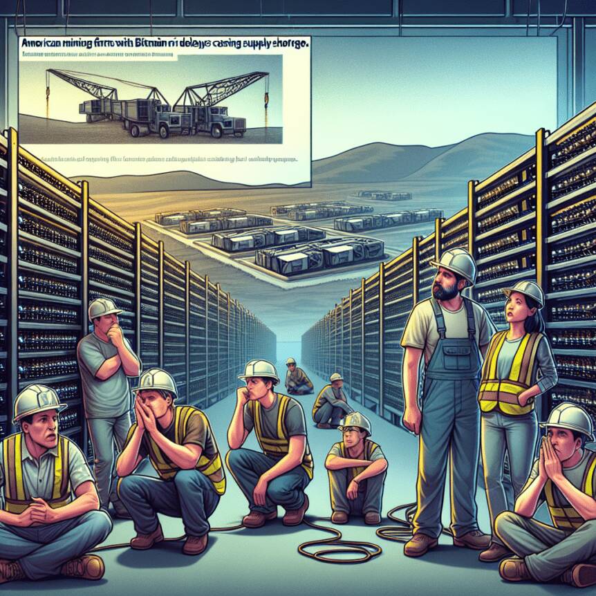 American Mining Firms Struggle With Bitmain Shipment Delays Causing Supply Shortages