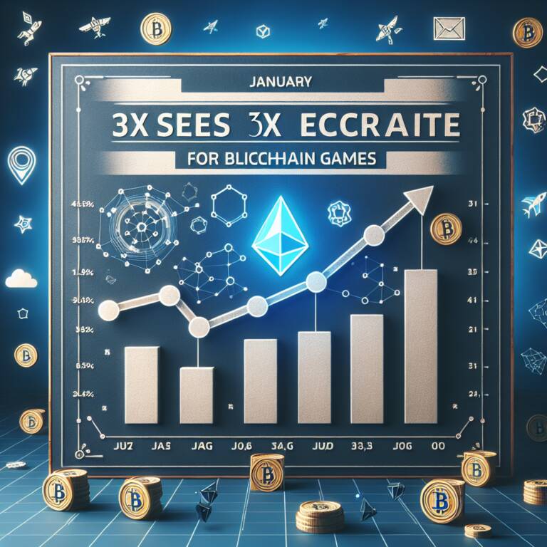 January Sees 3x Increase In Activity For Blockchain Games, Reports Dappradar