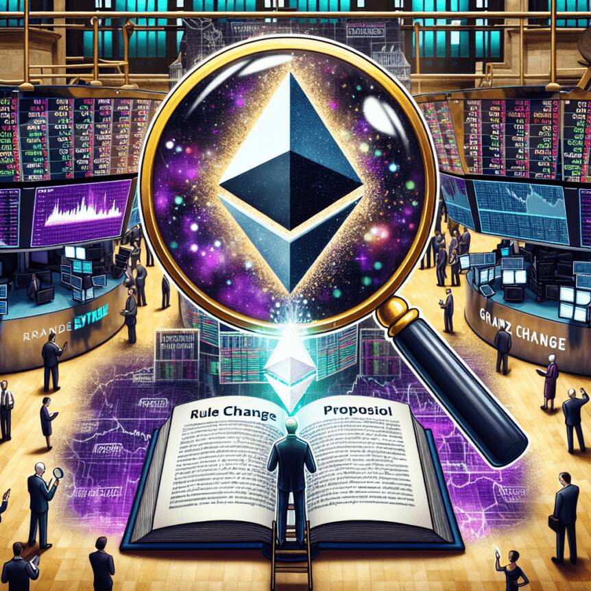 Nyse Seeks Approval For Eth Staking On Grayscale's Spot Ether Etfs - Rule Change Proposal