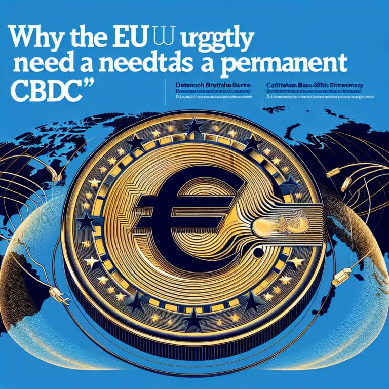 Why The Eu Urgently Needs A Permanent Cbdc According To Deutsche Börse Ceo