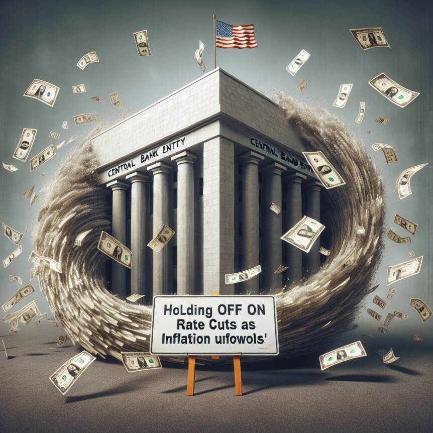 Fed’s Waller Backs Holding Off on Rate Cuts as Inflation Unfolds Fed's Waller Backs Holding Off On Rate Cuts As Inflation Unfolds