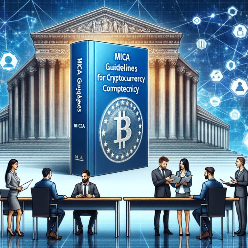 European Regulator Introduces New Mica Guidelines For Cryptocurrency Staff Competency