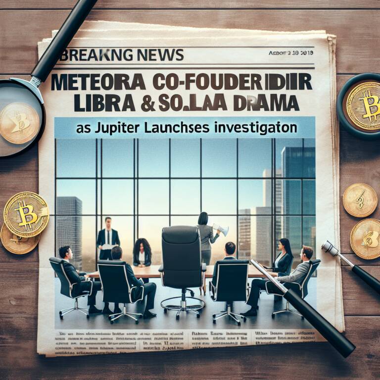 Breaking News: Meteora Co-founder Resigns Amid Libra And Solana Drama As Jupiter Launches Investigation
