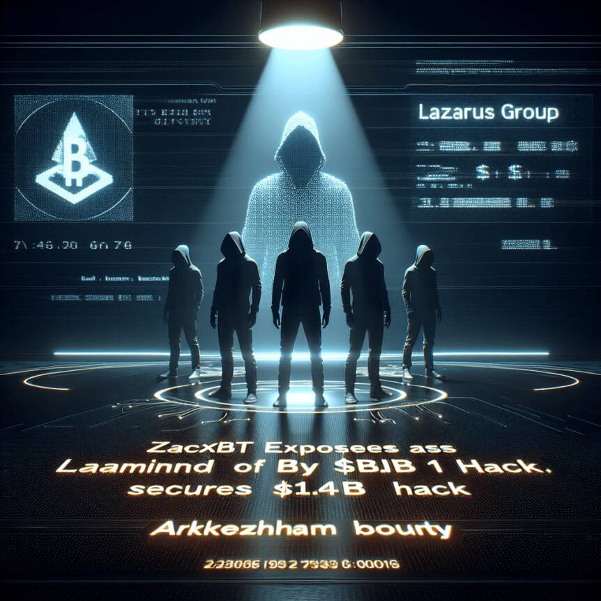 Zachxbt Exposes Lazarus Group As Masterminds Of Bybit $1.4b Hack, Secures Arkham Bounty