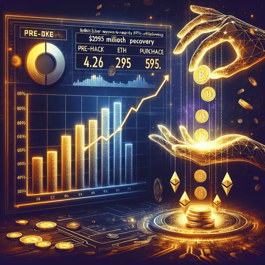 Bybit Ether Reserves Recover To Nearly 50% Of Pre-hack Levels Following $295 Million Eth Purchase