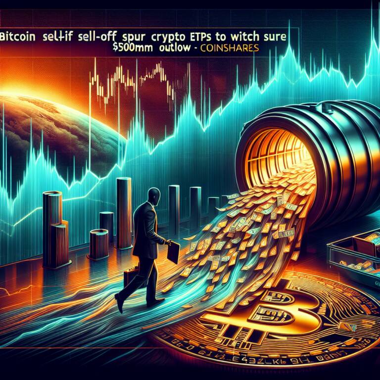Bitcoin Sell-off Spur Crypto Etps To Witness $508m Outflow — Coinshares