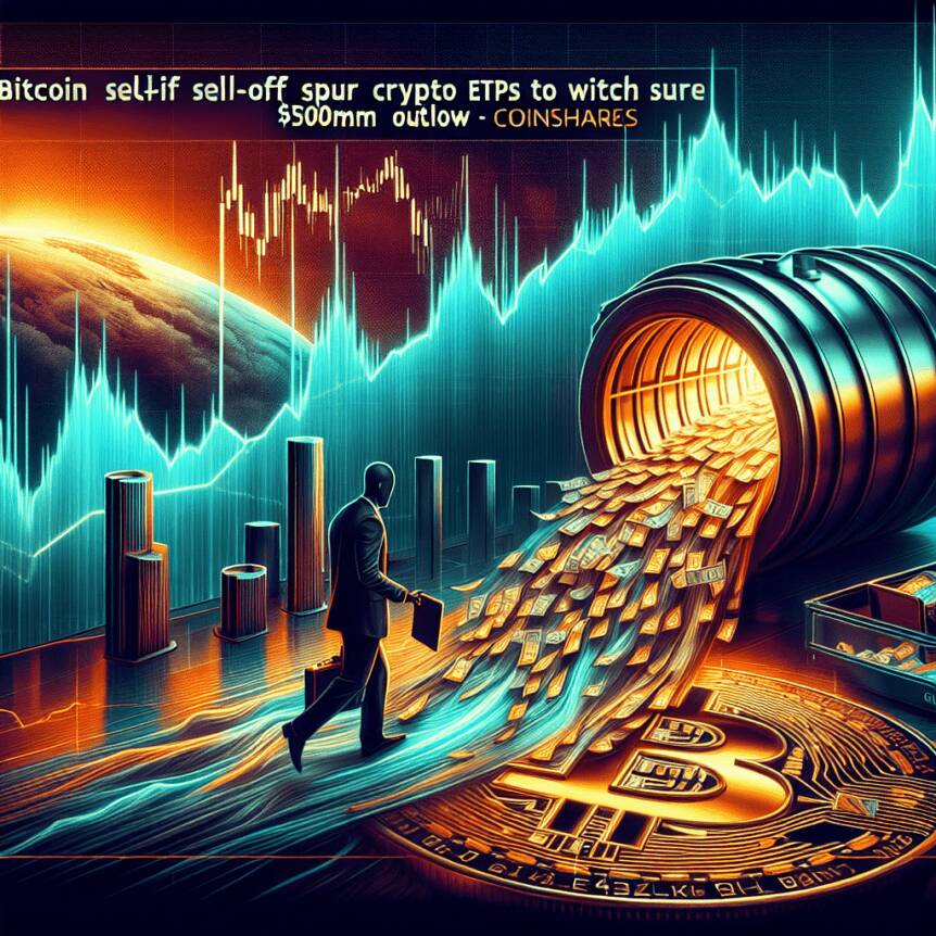 Bitcoin Sell-off Spur Crypto Etps To Witness $508m Outflow — Coinshares