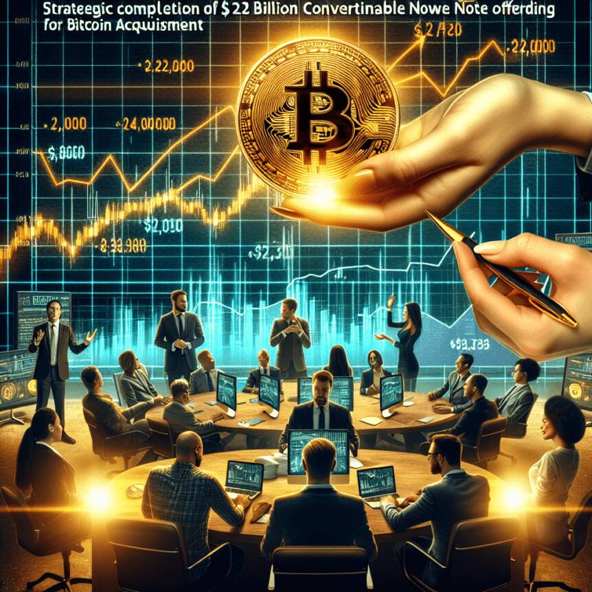 Strategic Completion Of $2 Billion Convertible Note Offering For Bitcoin Acquisition