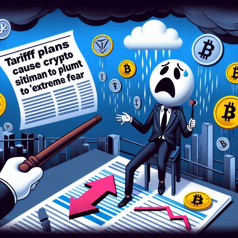Trump's Tariff Plans Cause Crypto Sentiment To Plummet To 'extreme Fear'
